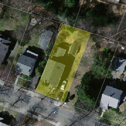 39 Carl St, Newton, MA 02461 aerial view