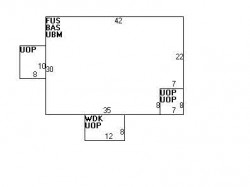 44 Irving St, Newton, MA 02459 floor plan