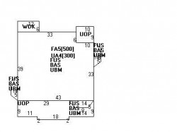 242 Park St, Newton, MA 02458 floor plan