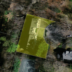 26 Alba Cir, Newton, MA 02458 aerial view