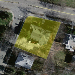 200 Commonwealth Ave, Newton, MA 02459 aerial view