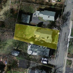 35 Brooks Ave, Newton, MA 02460 aerial view