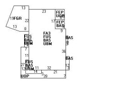 145 Gibbs St, Newton, MA 02459 floor plan