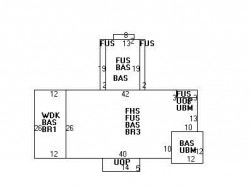 971 Centre St, Newton, MA 02459 floor plan