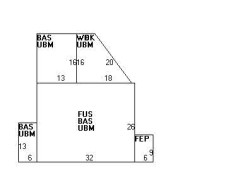 158 Ridge Ave, Newton, MA 02459 floor plan