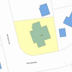 46 Woodcliff Rd, Newton, MA 02461 plot plan