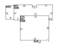 166 Chestnut St, Newton, MA 02465 floor plan