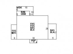 250 Dorset Rd, Newton, MA 02468 floor plan