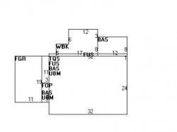 87 Oxford Rd, Newton, MA 02459 floor plan