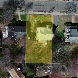 126 Oakdale Rd, Newton, MA 02461 aerial view