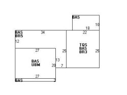 69 Dorcar Rd, Newton, MA 02459 floor plan