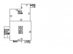 195 Woodcliff Rd, Newton, MA 02461 floor plan