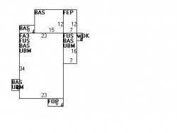 296 California St, Newton, MA 02458 floor plan