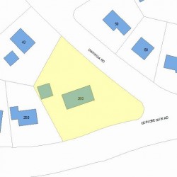 260 Quinobequin Rd, Newton, MA 02468 plot plan