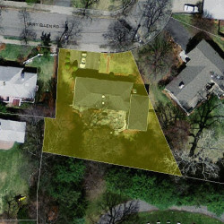 15 Mary Ellen Rd, Newton, MA 02468 aerial view