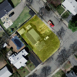 11 Roberta Rd, Newton, MA 02466 aerial view