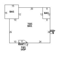 543 Walnut St, Newton, MA 02460 floor plan