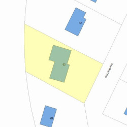 63 Oakland Ave, Newton, MA 02466 plot plan