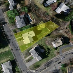 11 Lovett Rd, Newton, MA 02459 aerial view