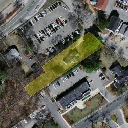 40 Myrtle Ave, Newton, MA 02466 aerial view