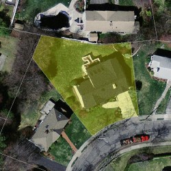 99 Wendell Rd, Newton, MA 02459 aerial view