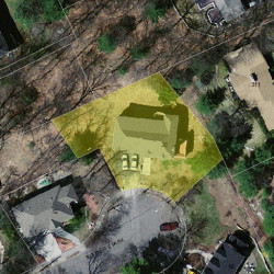 20 Sutcliffe Park, Newton, MA 02461 aerial view