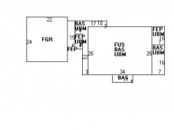 685 Centre St, Newton, MA 02458 floor plan