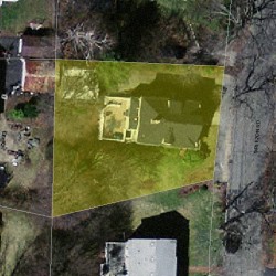 31 Tarleton Rd, Newton, MA 02459 aerial view