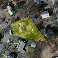 16 Manchester Rd, Newton, MA 02461 aerial view