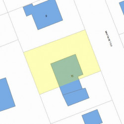 15 Margaret Rd, Newton, MA 02461 plot plan