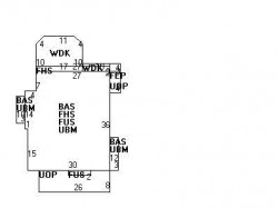 216 Homer St, Newton, MA 02459 floor plan
