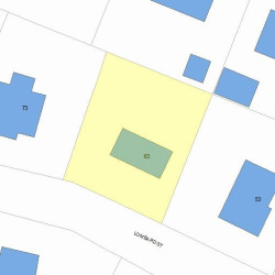 63 Lombard St, Newton, MA 02458 plot plan