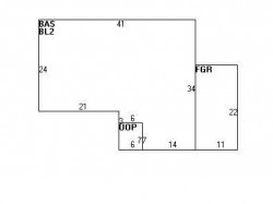 155 Christina St, Newton, MA 02461 floor plan