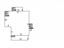 23 Pleasant St, Newton, MA 02459 floor plan