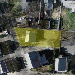 14 Faxon St, Newton, MA 02458 aerial view