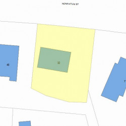 32 Nonantum St, Newton, MA 02458 plot plan