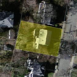 19 Avondale Rd, Newton, MA 02459 aerial view