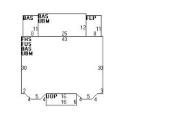 11 Maple Cir, Newton, MA 02458 floor plan