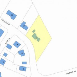 19 Islington Rd, Newton, MA 02466 plot plan