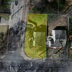 216 Woodcliff Rd, Newton, MA 02461 aerial view