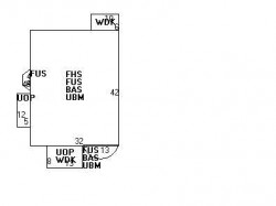 50 Pembroke St, Newton, MA 02458 floor plan