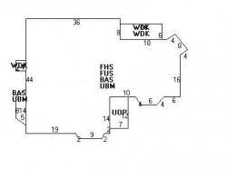 337 Central St, Newton, MA 02466 floor plan