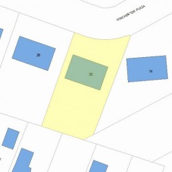 20 Winchester Plz, Newton, MA 02461 plot plan