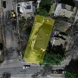 247 Cabot St, Newton, MA 02460 aerial view