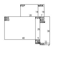 12 David Rd, Newton, MA 02459 floor plan