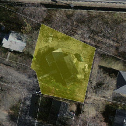 2 Barnes Rd, Newton, MA 02458 aerial view