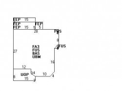 44 Rowe St, Newton, MA 02466 floor plan