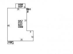 24 Salisbury Rd, Newton, MA 02458 floor plan