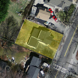 259 Lexington St, Newton, MA 02466 aerial view