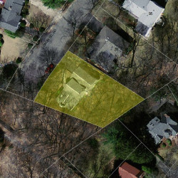 33 Longwell Rd, Newton, MA 02462 aerial view
